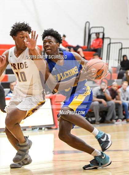 Thumbnail 1 in Carl Hayden Community vs Mountain Pointe (PUHSD Coyote Classic Tournament) photogallery.