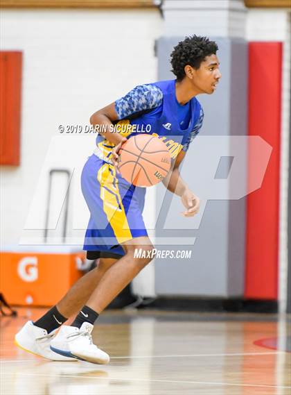Thumbnail 1 in Carl Hayden Community vs Mountain Pointe (PUHSD Coyote Classic Tournament) photogallery.