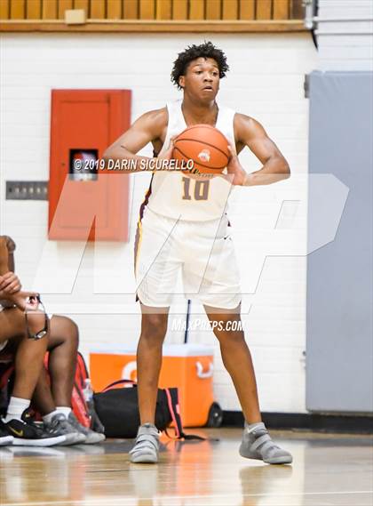 Thumbnail 3 in Carl Hayden Community vs Mountain Pointe (PUHSD Coyote Classic Tournament) photogallery.