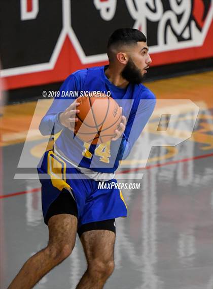 Thumbnail 3 in Carl Hayden Community vs Mountain Pointe (PUHSD Coyote Classic Tournament) photogallery.