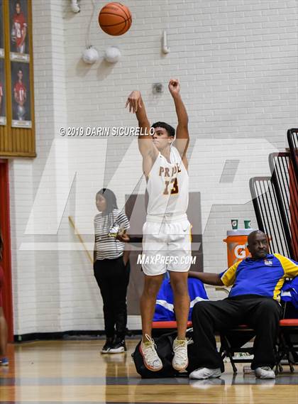 Thumbnail 1 in Carl Hayden Community vs Mountain Pointe (PUHSD Coyote Classic Tournament) photogallery.