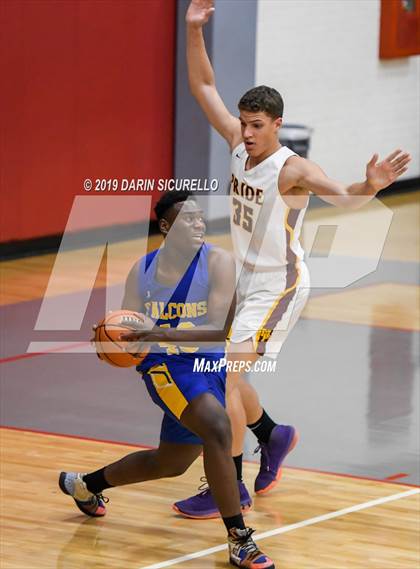 Thumbnail 3 in Carl Hayden Community vs Mountain Pointe (PUHSD Coyote Classic Tournament) photogallery.