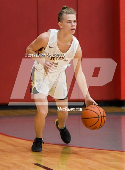 Thumbnail 3 in Carl Hayden Community vs Mountain Pointe (PUHSD Coyote Classic Tournament) photogallery.