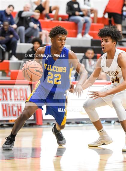 Thumbnail 1 in Carl Hayden Community vs Mountain Pointe (PUHSD Coyote Classic Tournament) photogallery.