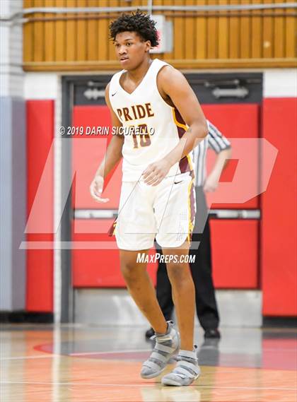 Thumbnail 3 in Carl Hayden Community vs Mountain Pointe (PUHSD Coyote Classic Tournament) photogallery.