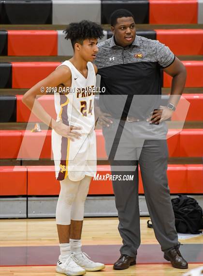 Thumbnail 1 in Carl Hayden Community vs Mountain Pointe (PUHSD Coyote Classic Tournament) photogallery.