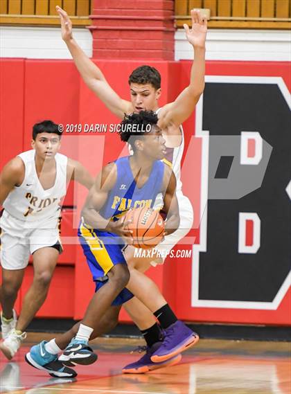 Thumbnail 1 in Carl Hayden Community vs Mountain Pointe (PUHSD Coyote Classic Tournament) photogallery.