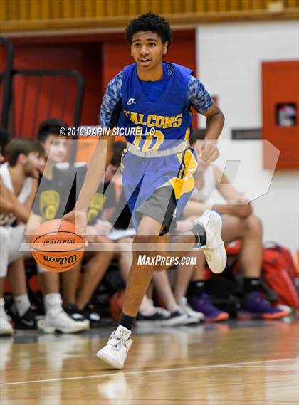 Thumbnail 1 in Carl Hayden Community vs Mountain Pointe (PUHSD Coyote Classic Tournament) photogallery.