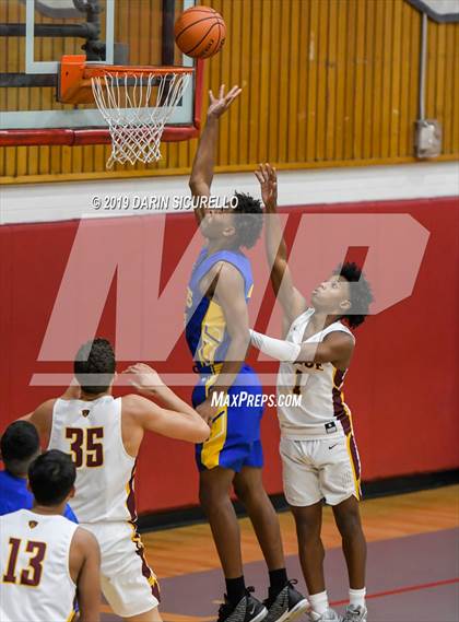 Thumbnail 1 in Carl Hayden Community vs Mountain Pointe (PUHSD Coyote Classic Tournament) photogallery.