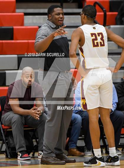 Thumbnail 2 in Carl Hayden Community vs Mountain Pointe (PUHSD Coyote Classic Tournament) photogallery.