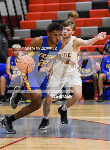 Thumbnail 2 in Carl Hayden Community vs Mountain Pointe (PUHSD Coyote Classic Tournament) photogallery.