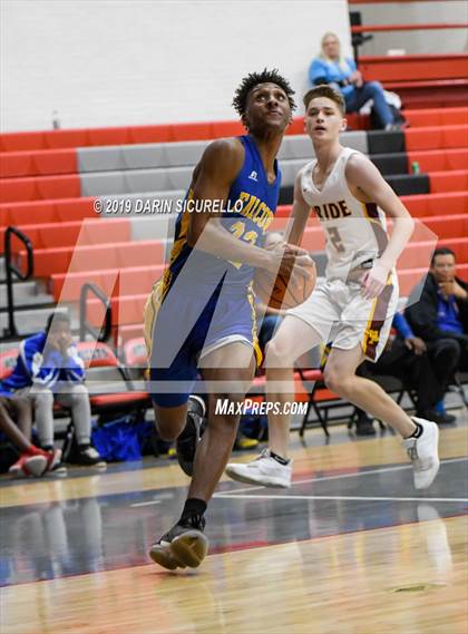 Thumbnail 1 in Carl Hayden Community vs Mountain Pointe (PUHSD Coyote Classic Tournament) photogallery.