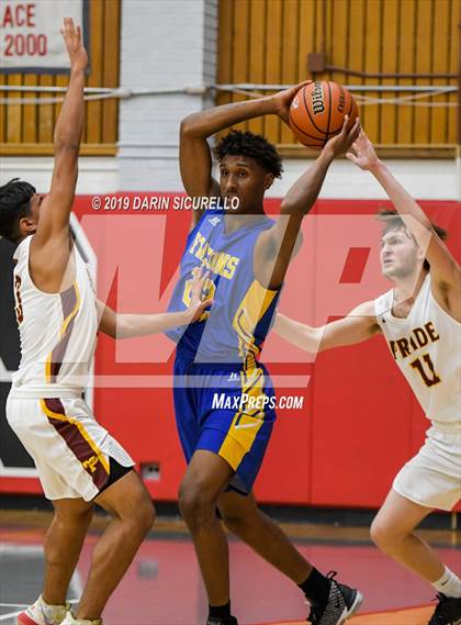 Thumbnail 1 in Carl Hayden Community vs Mountain Pointe (PUHSD Coyote Classic Tournament) photogallery.