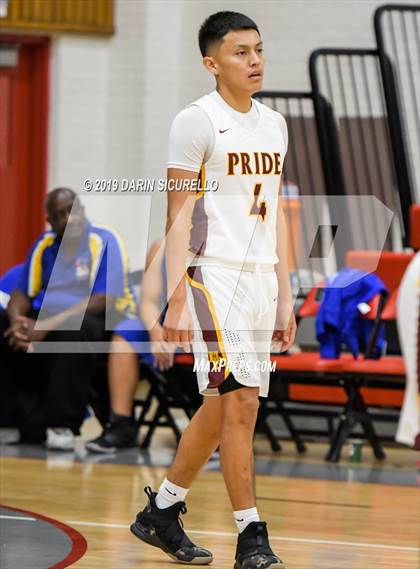 Thumbnail 1 in Carl Hayden Community vs Mountain Pointe (PUHSD Coyote Classic Tournament) photogallery.