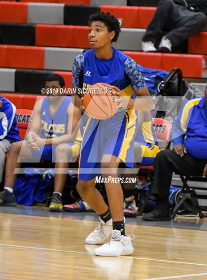 Thumbnail 1 in Carl Hayden Community vs Mountain Pointe (PUHSD Coyote Classic Tournament) photogallery.