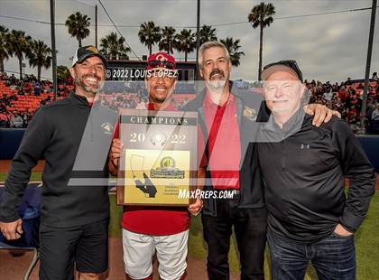 Thumbnail 3 in Oaks Christian vs. La Quinta (CIF SS DIV 3 Championship Awards) photogallery.