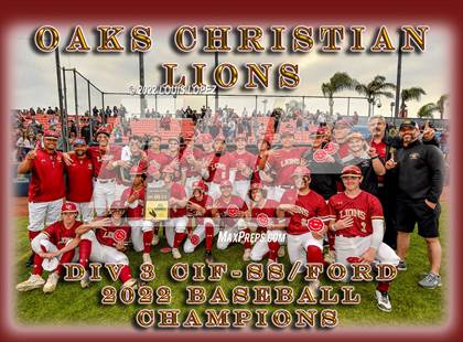 Thumbnail 1 in Oaks Christian vs. La Quinta (CIF SS DIV 3 Championship Awards) photogallery.