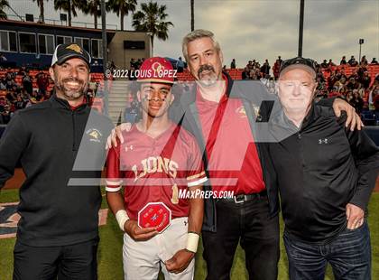 Thumbnail 3 in Oaks Christian vs. La Quinta (CIF SS DIV 3 Championship Awards) photogallery.