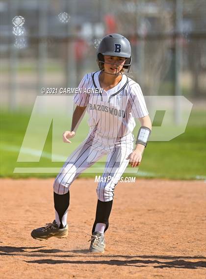 Thumbnail 3 in Cypress Woods vs Brazoswood (NFCA Texas Leadoff Classic) photogallery.