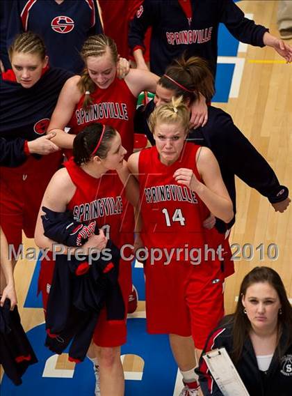 Thumbnail 2 in Springville vs Snow Canyon (Utah 4A Semifinal) photogallery.