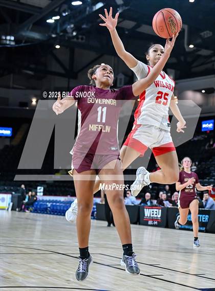 Thumbnail 1 in Governor Mifflin @ Wilson (BCIAA Semifinal) photogallery.