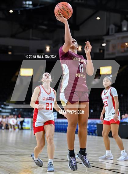 Thumbnail 2 in Governor Mifflin @ Wilson (BCIAA Semifinal) photogallery.