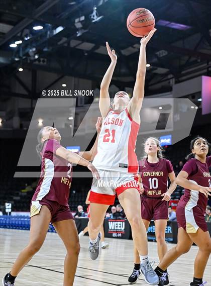 Thumbnail 2 in Governor Mifflin @ Wilson (BCIAA Semifinal) photogallery.