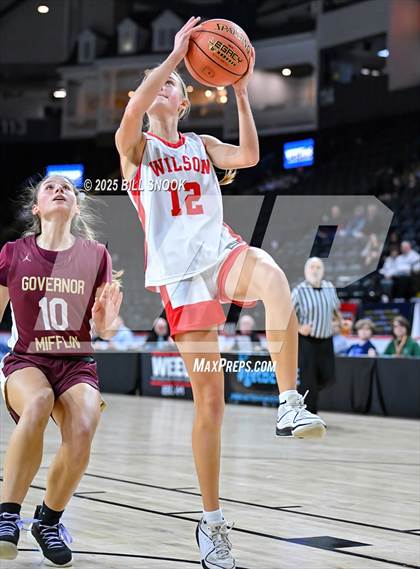 Thumbnail 1 in Governor Mifflin @ Wilson (BCIAA Semifinal) photogallery.