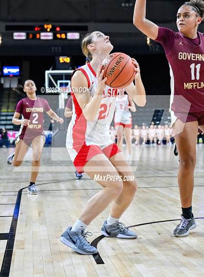 Thumbnail 1 in Governor Mifflin @ Wilson (BCIAA Semifinal) photogallery.