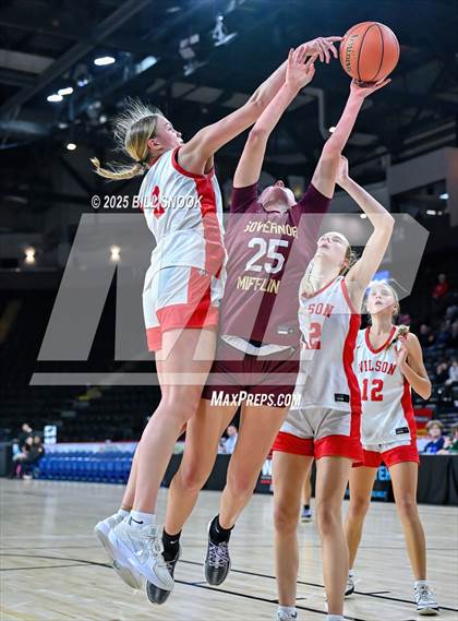 Thumbnail 1 in Governor Mifflin @ Wilson (BCIAA Semifinal) photogallery.