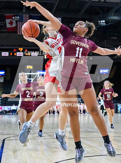 Thumbnail 2 in Governor Mifflin @ Wilson (BCIAA Semifinal) photogallery.