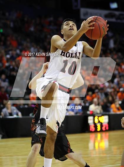 Thumbnail 1 in Holly vs. Cheyenne Wells  (CHSAA 1A Final) photogallery.
