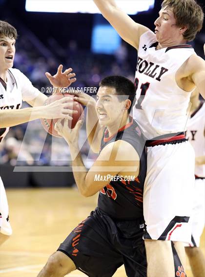 Thumbnail 3 in Holly vs. Cheyenne Wells  (CHSAA 1A Final) photogallery.