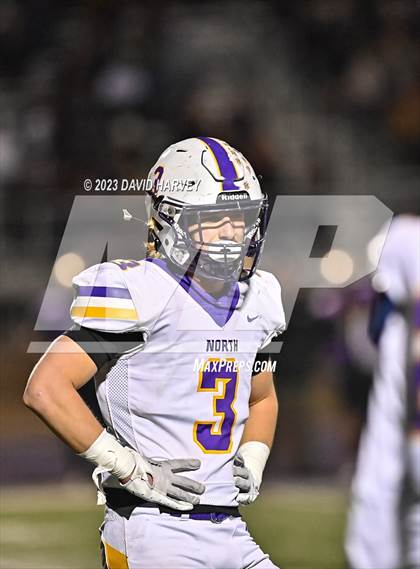 Thumbnail 1 in Denver North @ Holy Family (First Round 3A Playoff)  photogallery.
