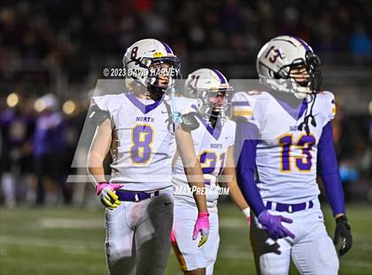 Thumbnail 1 in Denver North @ Holy Family (First Round 3A Playoff)  photogallery.