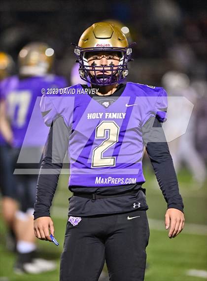 Thumbnail 1 in Denver North @ Holy Family (First Round 3A Playoff)  photogallery.