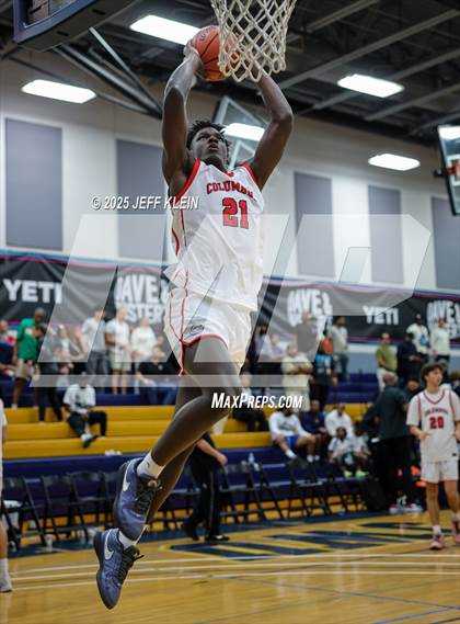 Thumbnail 2 in Columbus vs. Dynamic Prep (Made Hoops - Miami Tip-Off) photogallery.