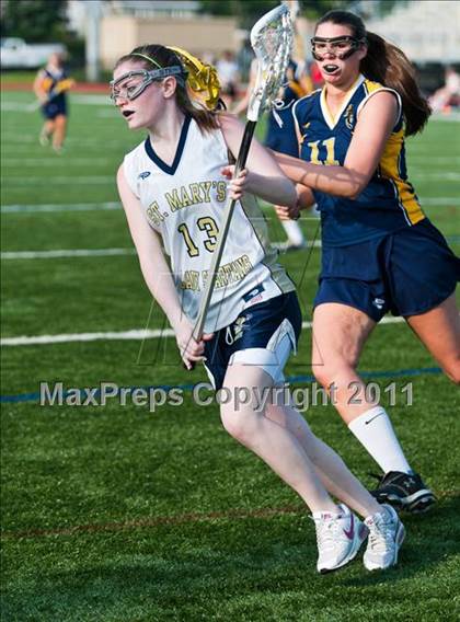 Thumbnail 2 in Arlington Catholic @ St. Mary's (MIAA North Division 2 Preliminary Round) photogallery.