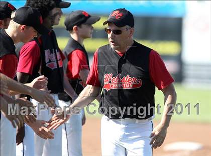 Thumbnail 3 in Lima Christian vs. Webster Christian (Section 5 Class D Final) photogallery.
