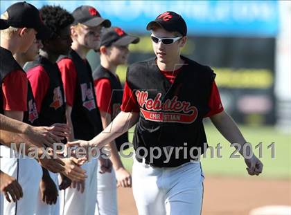 Thumbnail 2 in Lima Christian vs. Webster Christian (Section 5 Class D Final) photogallery.