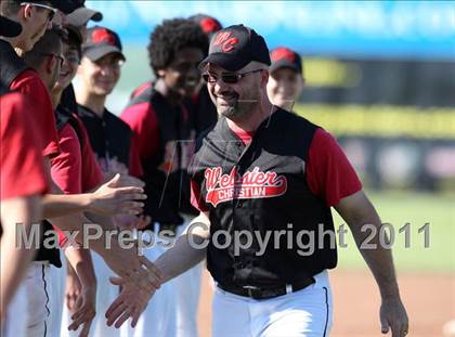 Thumbnail 2 in Lima Christian vs. Webster Christian (Section 5 Class D Final) photogallery.