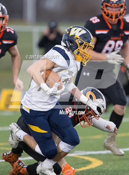 Thumbnail 3 in Wilmington Area vs Clarion Area (PIAA AA Quarter Final) photogallery.