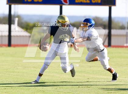 Thumbnail 2 in Holy Cross @ Comfort High School (Scrimmage) photogallery.