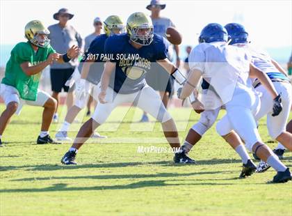 Thumbnail 2 in Holy Cross @ Comfort High School (Scrimmage) photogallery.