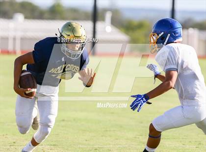 Thumbnail 3 in Holy Cross @ Comfort High School (Scrimmage) photogallery.