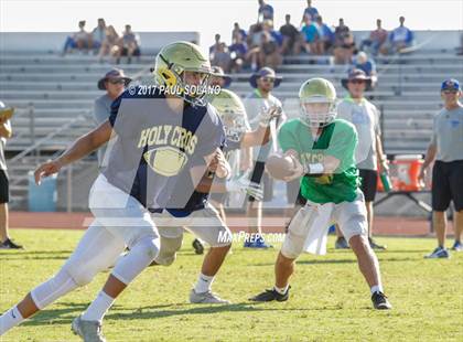 Thumbnail 1 in Holy Cross @ Comfort High School (Scrimmage) photogallery.