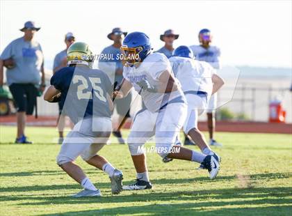 Thumbnail 2 in Holy Cross @ Comfort High School (Scrimmage) photogallery.