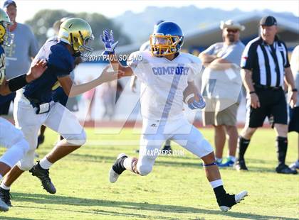 Thumbnail 3 in Holy Cross @ Comfort High School (Scrimmage) photogallery.