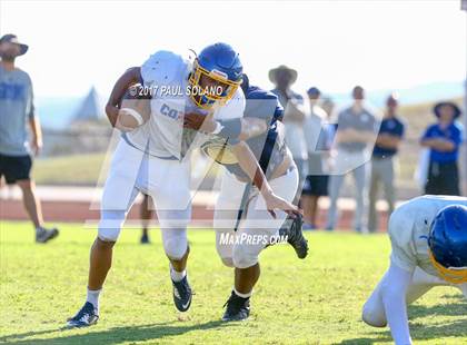 Thumbnail 3 in Holy Cross @ Comfort High School (Scrimmage) photogallery.