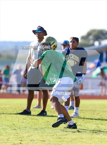 Thumbnail 1 in Holy Cross @ Comfort High School (Scrimmage) photogallery.